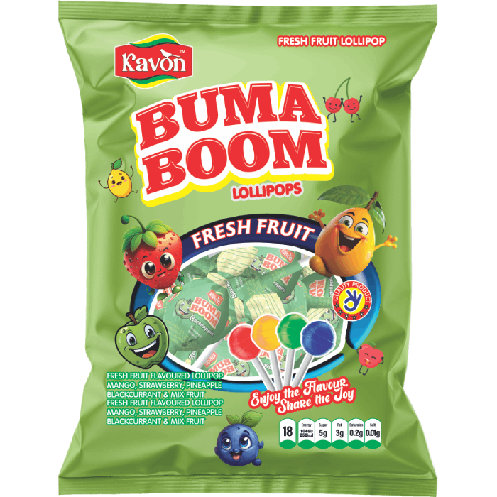 Buma Boom Green Apple Lollipops Laptop